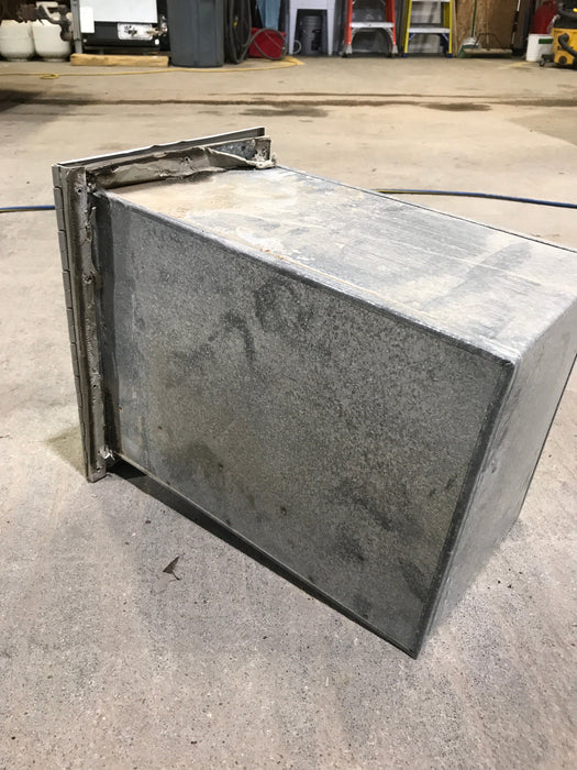 Used Battery Compartment Box with Slide Out Tray