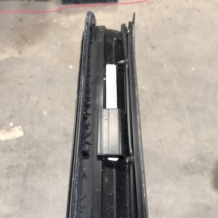 Used Black Radius Opening Window : 41 1/2" W x 23 1/2" H x 2" D