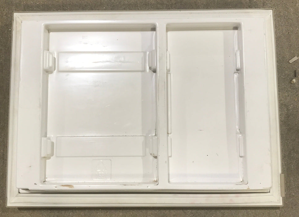 Used Dometic Freezer Door Complete