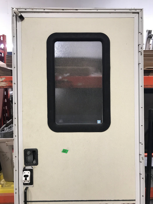 USED Square Corner Entry Door 71 3/4" H x 29 3/4" W X 2 1/4" D