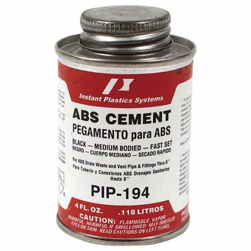 Buy Sunrise Pipe 7530892 Abs Black Cement - 473 Ml - Unassigned Online|RV
