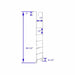 Buy RV Pro LA-401B Universal Rv Ladder Black - Unassigned Online|RV Part