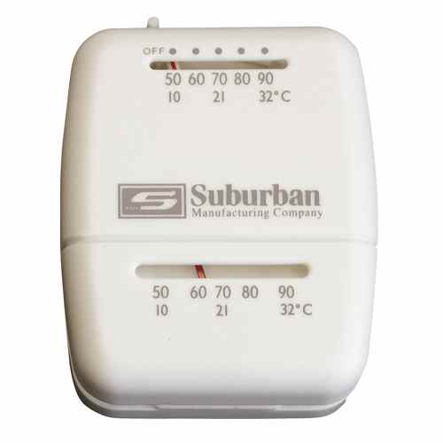 Buy Suburban 161154 - QUOTED PRIC Wall Thermostat - White - Unassigned