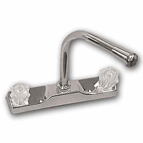 Buy Sunrise Pipe 20380R143ABX 8" Deck Faucet High Ris Chrome - Unassigned
