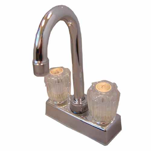Buy Markimex 08281 4" Deck Bar Faucet White - Unassigned Online|RV Part