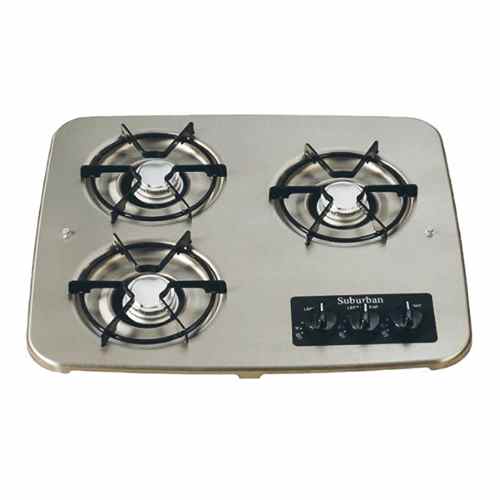  Buy Suburban 2938A Drop-In Stove Sdn3 Burner - Ranges and Cooktops