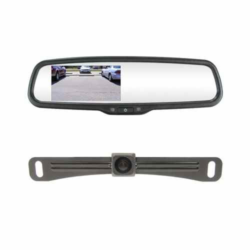  Buy Rostra 250-8309LPB Rear Cam.W/4.3" Tft Lcd Mon - Backup Cameras and