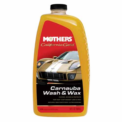 Buy Mothers 35674-6 (6) Calif. Gold Carnauba Wash & Wax 64Oz - Auto