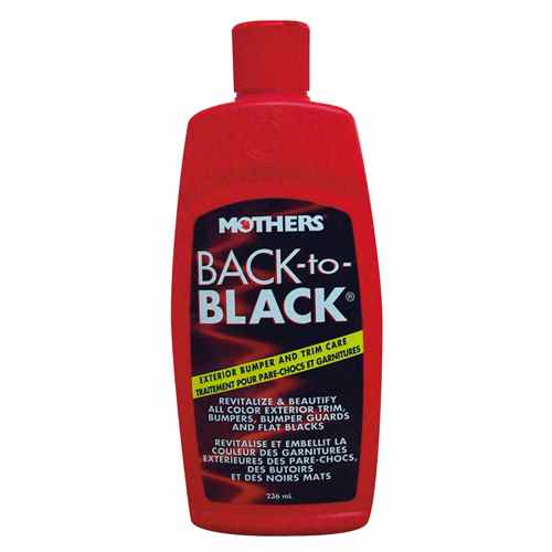  Buy Mothers 36108-6 (6)Back-To-Black 236Ml - Auto Detailing Online|RV