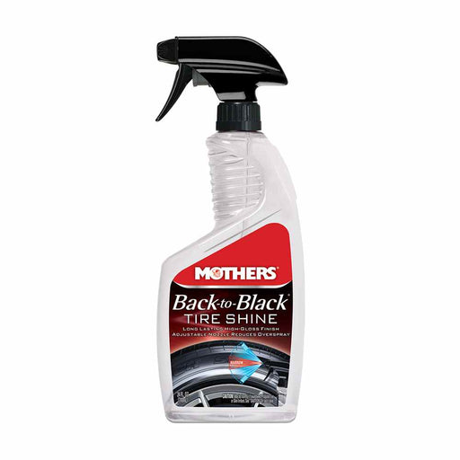 Buy Mothers 36924-6 (6) Back-To-Black Tire Shine 24Oz - Unassigned
