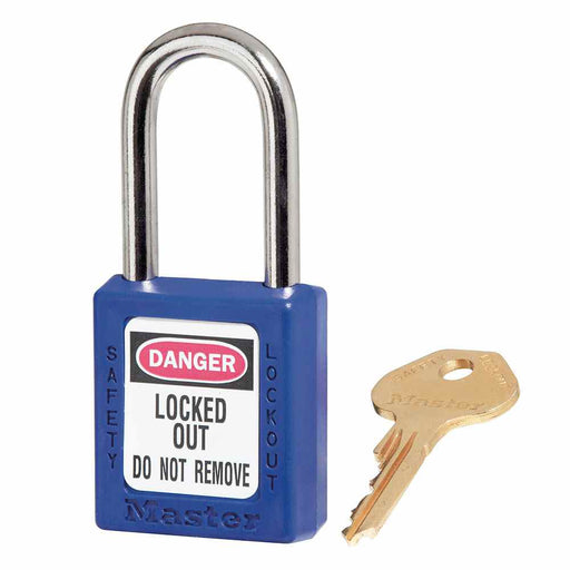  Buy Masterlock 410BLU Thermoplastic Padlock Blue - Safety and Security