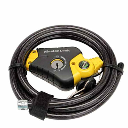  Buy Masterlock 8413KACBL6 6Ft Python Adjustable Locking Cable (Keyed