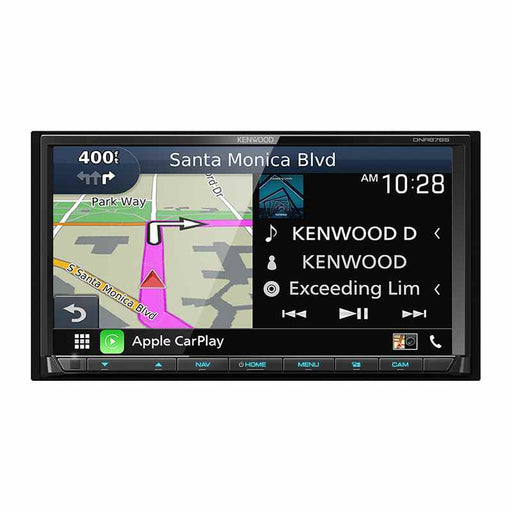  Buy Kenwood DNR876S 7" Wvga 2Din Bluetooth Multimedia Receiver - Video