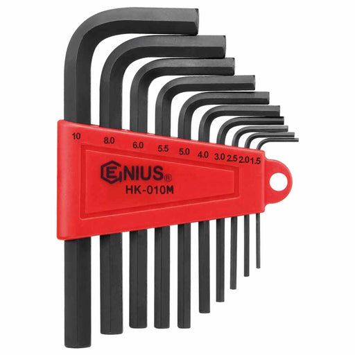  Buy Genius HK-010M 10Pc Metric Hex Key 1.5 10Mm - Automotive Tools