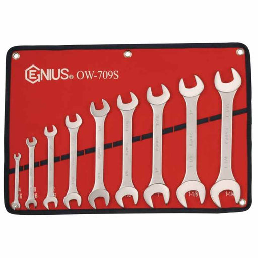  Buy Genius OW-709S 9Pc Sae Open End Wrench Set - Automotive Tools