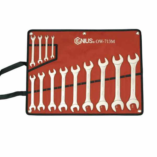  Buy Genius OW-713M 13Pc Metric Open End Wrench Set - Automotive Tools