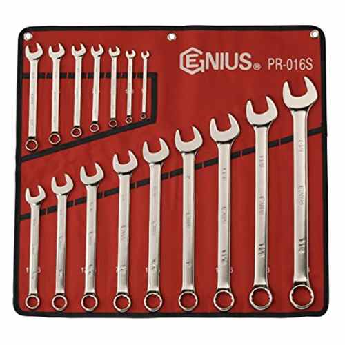  Buy Genius PR-016S 16Pc.Sae Combination Wrench Set 1/4"-1 1/4" -