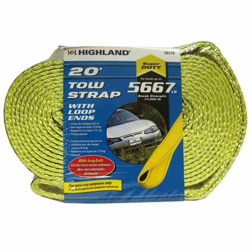  Buy Highland 1017800 Tow Straps 2"X20" - Garage Accessories Online|RV