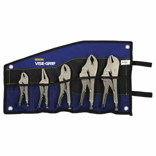  Buy Irwin IRHT82593 5Pc Locking Pliers Kigbag Set - Automotive Tools