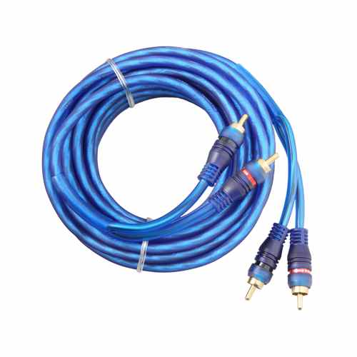  Buy Wirez IT-1 Rca Twisted Blue Cable 1` - Audio and Electronic