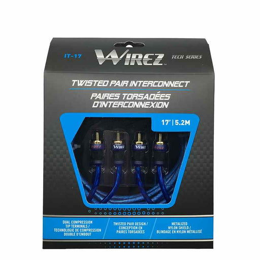  Buy Wirez IT-17 2 Channel Interconnect - 17Ft - Audio and Electronic