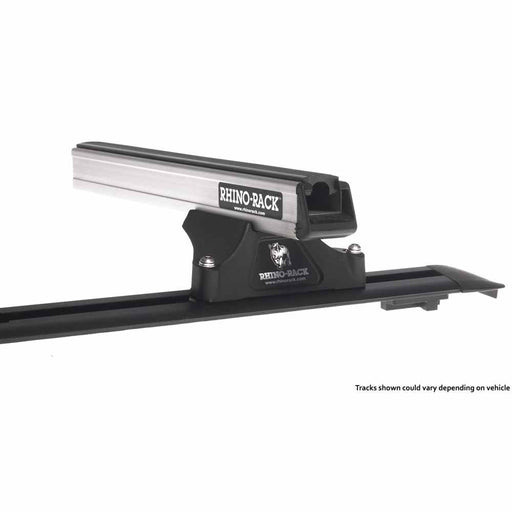  Buy Rhino Rack JA0747 Heavy Duty Rltp Trackmount Silver 2 Bar Roof Rack -