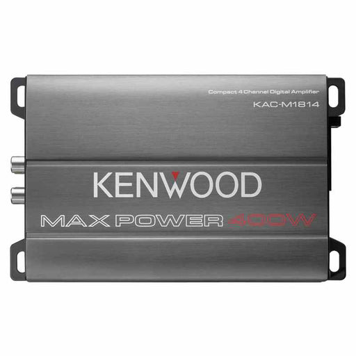 Buy Kenwood KAC-M1814 Compact 4-Channel Digital Amplifier 400W Max Power -