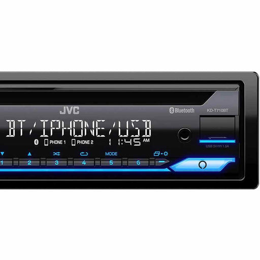  Buy Kenwood KD-T710BT Radio, 1 Din, Am,Fm,Cd,Bluetooth, Alexa - Audio and