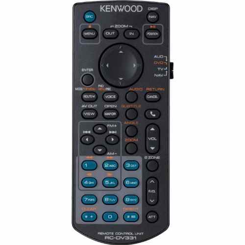  Buy Kenwood KNA-RCDV331 Remote For M.M Navig Rec. - Audio and Electronic