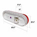  Buy Unibond LED2238-6R Led Oval Stt Lamp Red - 6-Diode - Lighting