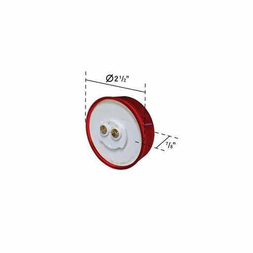  Buy Unibond LED2500-6R Led 2.5" Rd Marker Lamp Red - 6-Diode - Lighting