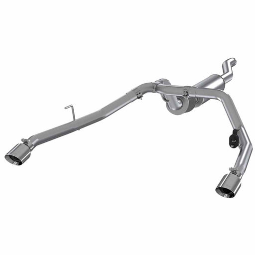  Buy MBRP S5538304 2.5" Cat Back Dual Rear Exit Jeep Gladiator 3.6L -