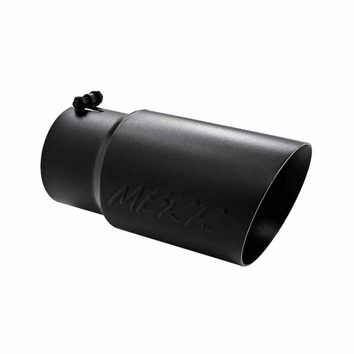  Buy MBRP T5074BLK Tip 6" Od Dual Wall Angled 5" Inlet 12" Black Univ. -