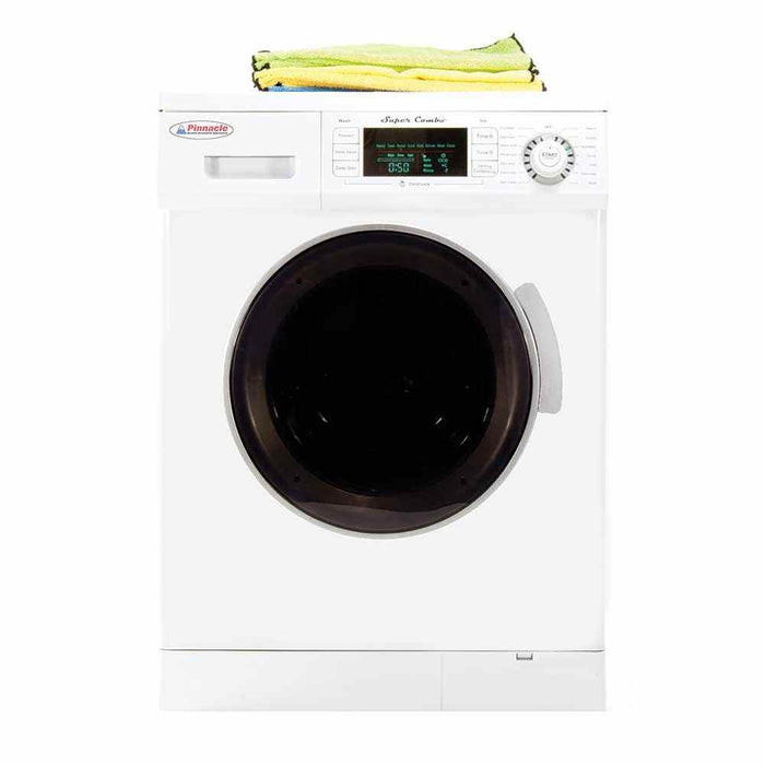 Buy Pinnacle Appliances 18-4400W Super Combo Waher Dryer White - Washers