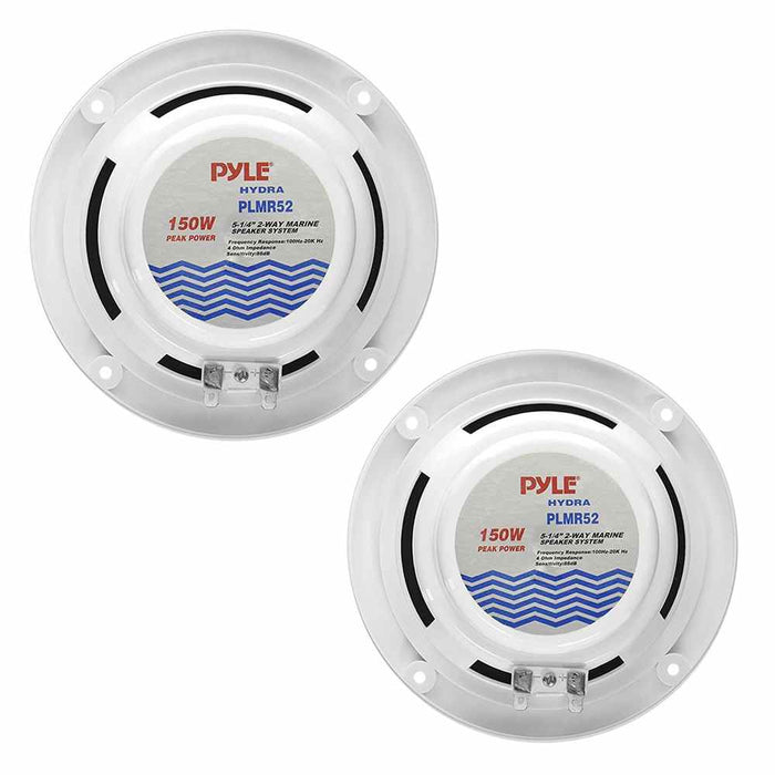  Buy Pyle PLMR52 (2) Waterp.Speaker 5 1/4"150W - Audio and Electronic