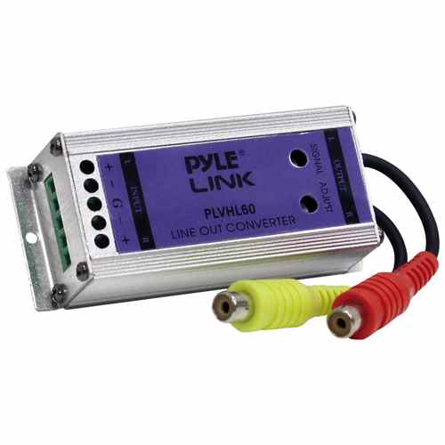  Buy Pyle PLVHL60 Adjust.Hi/Low Impedance Ada - Audio and Electronic
