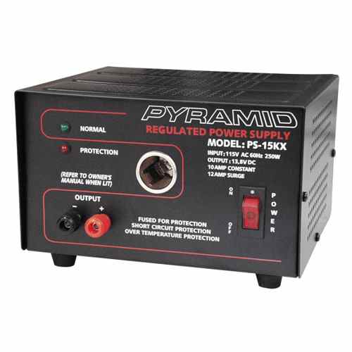  Buy Pyramid PS15KX Power Supply 10Amp. 13.8V - Power Centers Online|RV