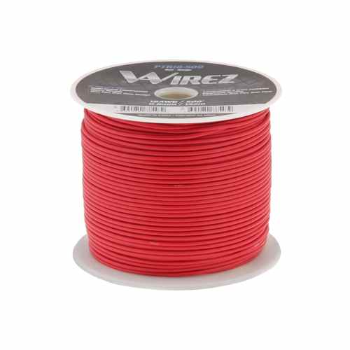  Buy Wirez PTR18-500 Red Cable 18 Gauge Red 500` - Audio and Electronic