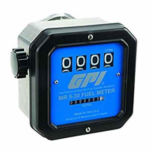  Buy GPI 126300-02 3/4" Npt 30Gal/Min 50 Psi Fuel Meter - Automotive Tools