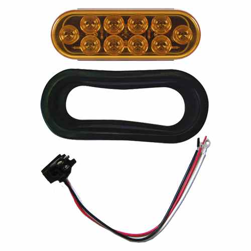  Buy Unibond RTLED2237A Led Oval Light Kit Amber - Lighting Online|RV Part