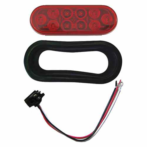  Buy Unibond RTLED2237R Led Oval Light Kit Red - Lighting Online|RV Part
