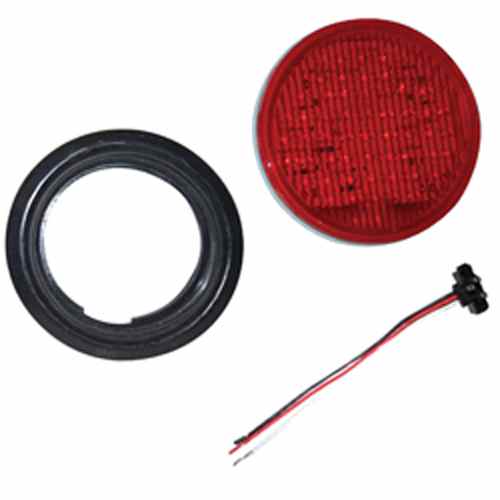  Buy Unibond RTLED4000R Led Round Light Kit Red - Lighting Online|RV Part