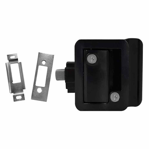  Buy RV Pro RVP194100 Rv Pro Door Lock W/Deadbolt Black - Doors Online|RV