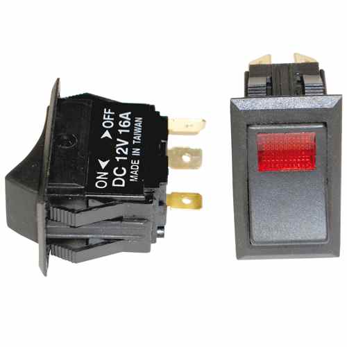  Buy SPT SR104 Roc.Switch W/Red Pilot Light - Switches and Receptacles