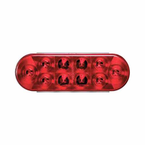  Buy Optronics STL72RB Stop/Turn Light 6" Oval Red - Lighting Online|RV