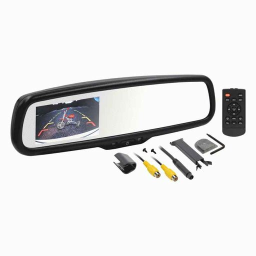 Buy Metra TE-AD43 Oe Style Auto-Dimming Mirror - Built-In 4.3 Inch Monitor