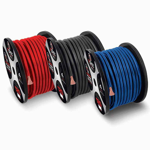 Buy Metra V8GT4R-100 4 Awg 100Ft Red Ofc Power Wire - V8Gt Series -