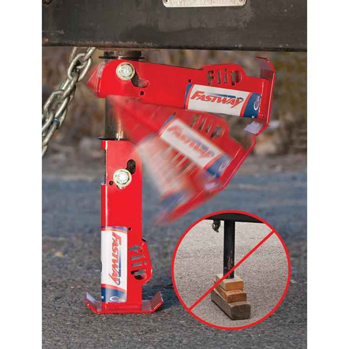 6 Flip Jack Foot for 2 - 1/4 Jack - Young Farts RV Parts