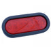 6" LED OVAL RED STOP TAIL - Young Farts RV Parts