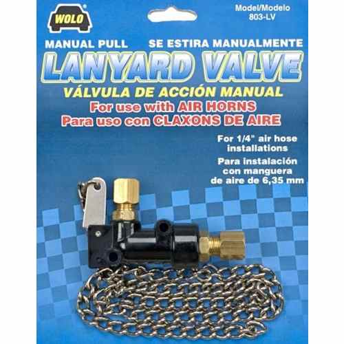  Buy Wolo W803-LV Manual Lanyard Valve - Horns Online|RV Part Shop Canada